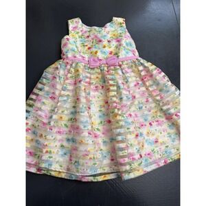 Jona Michelle 4T Floral Dress Sleeveless